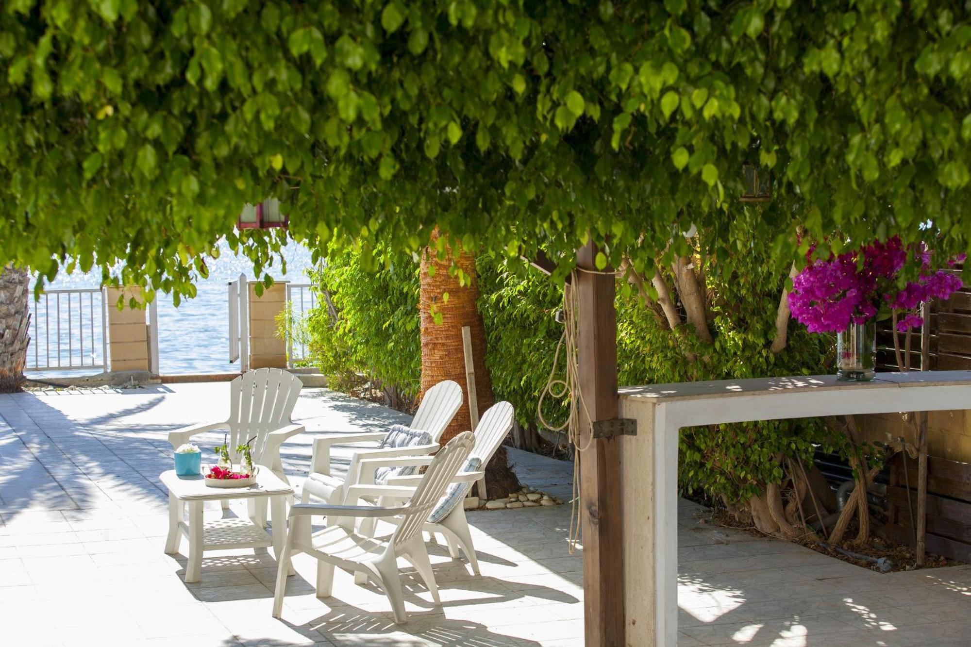 Meneou Beachfront Villa Sunset Perivolia Ngoại thất bức ảnh