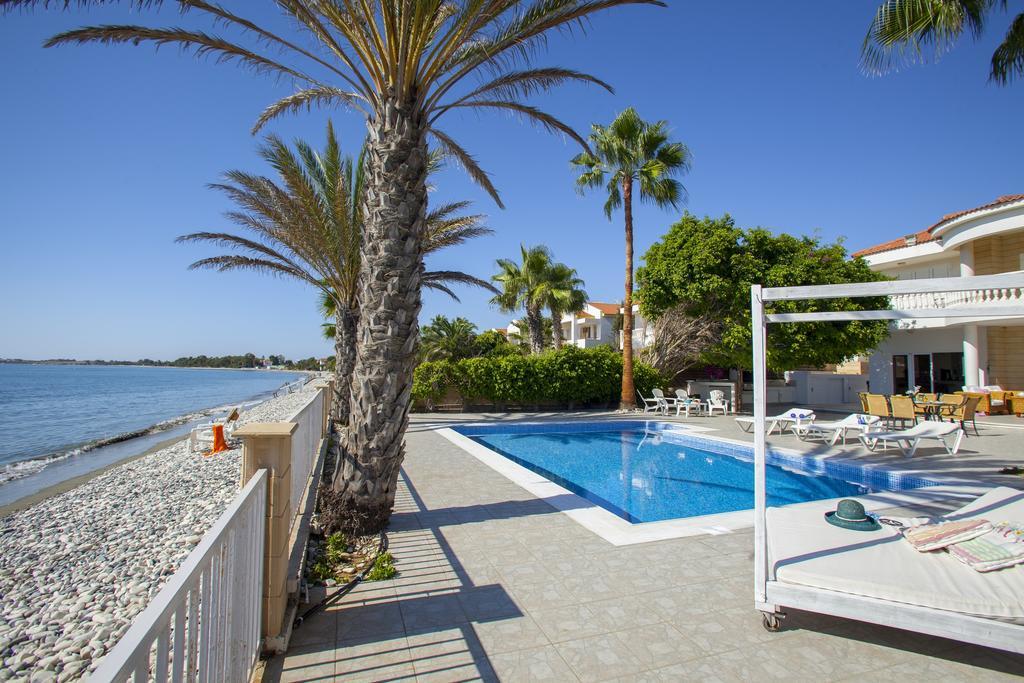 Meneou Beachfront Villa Sunset Perivolia Phòng bức ảnh